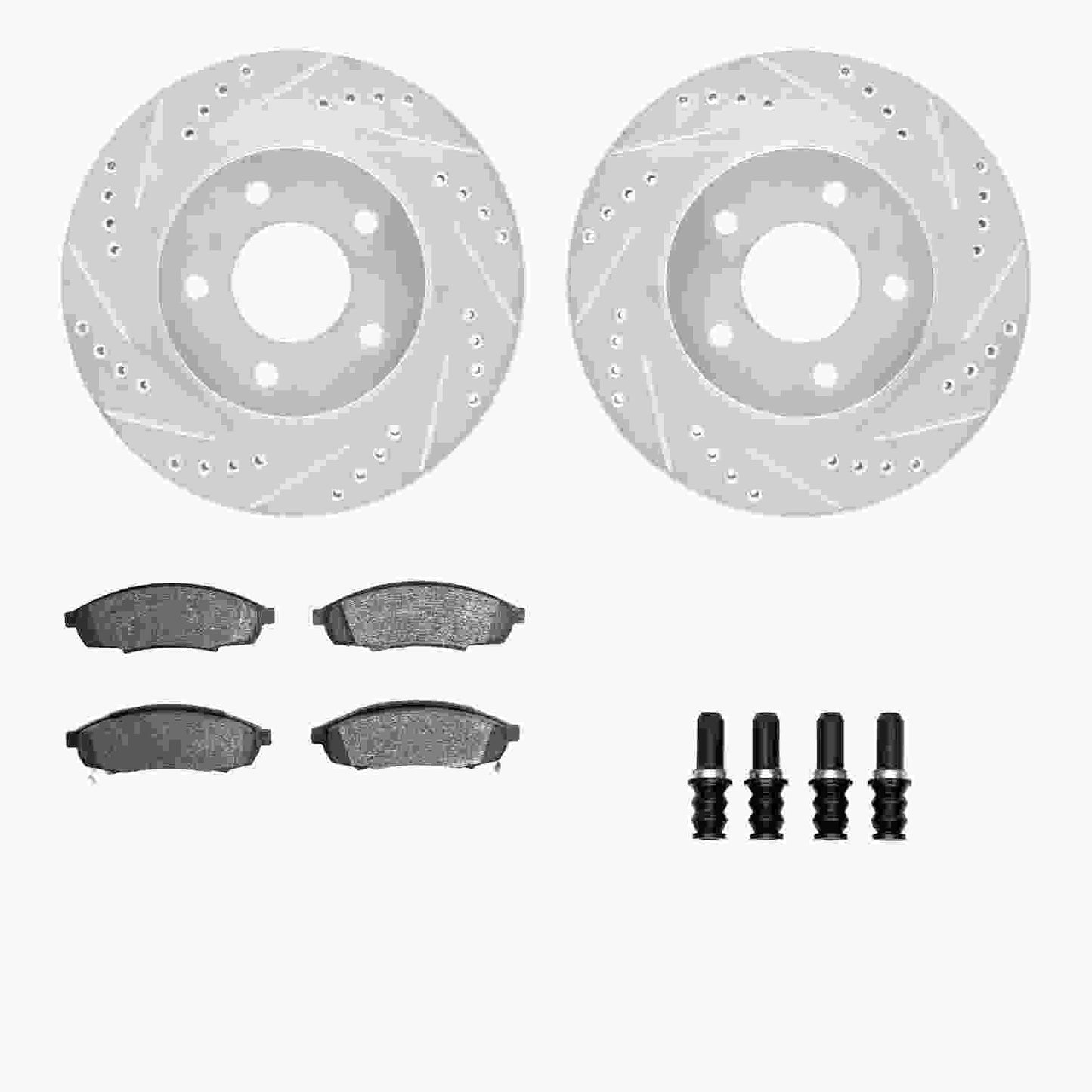 Dynamic Friction Company Disc Brake Kit 7512-45071