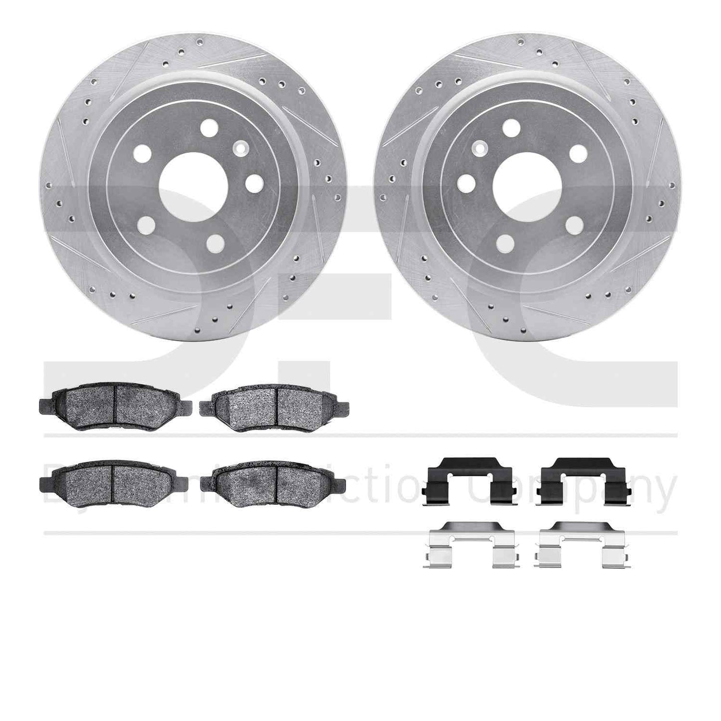 Dynamic Friction Company Disc Brake Kit 7512-46016