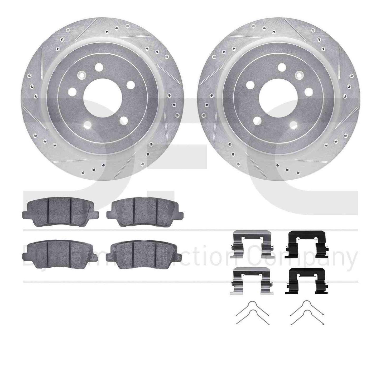 Dynamic Friction Company Disc Brake Kit 7512-46025