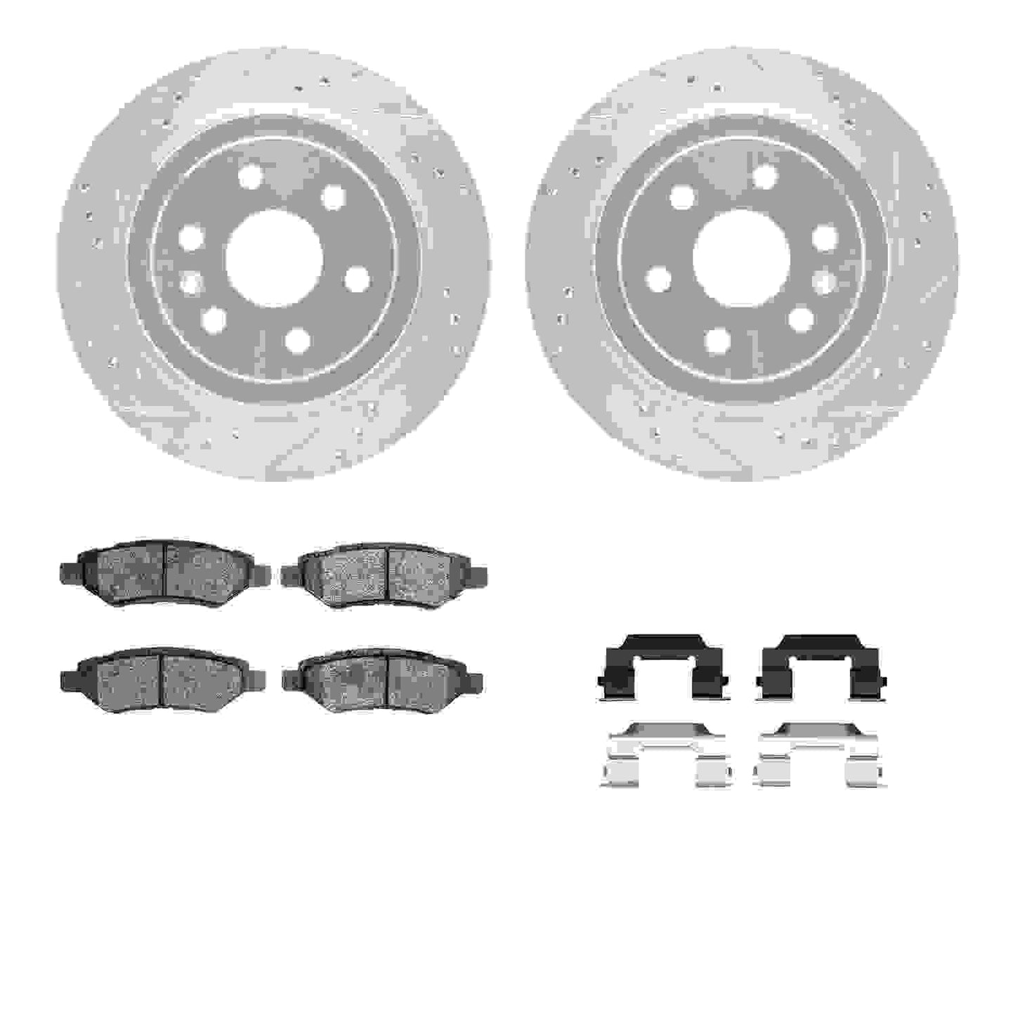 Dynamic Friction Company Disc Brake Kit 7512-46046