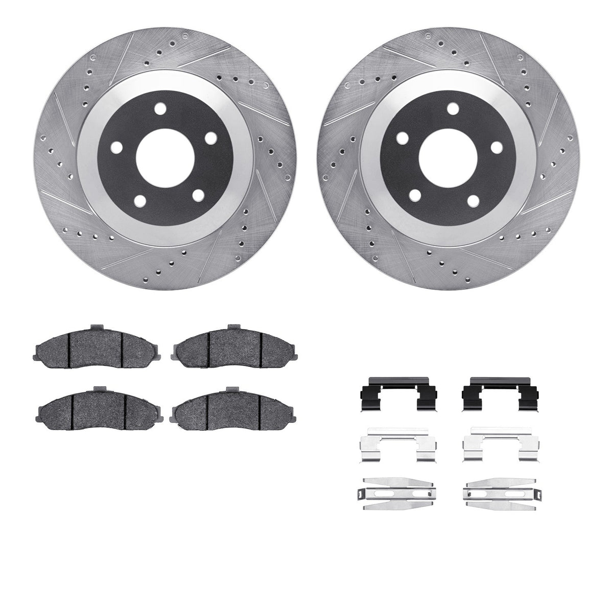 Dynamic Friction Company Disc Brake Kit 7512-46065