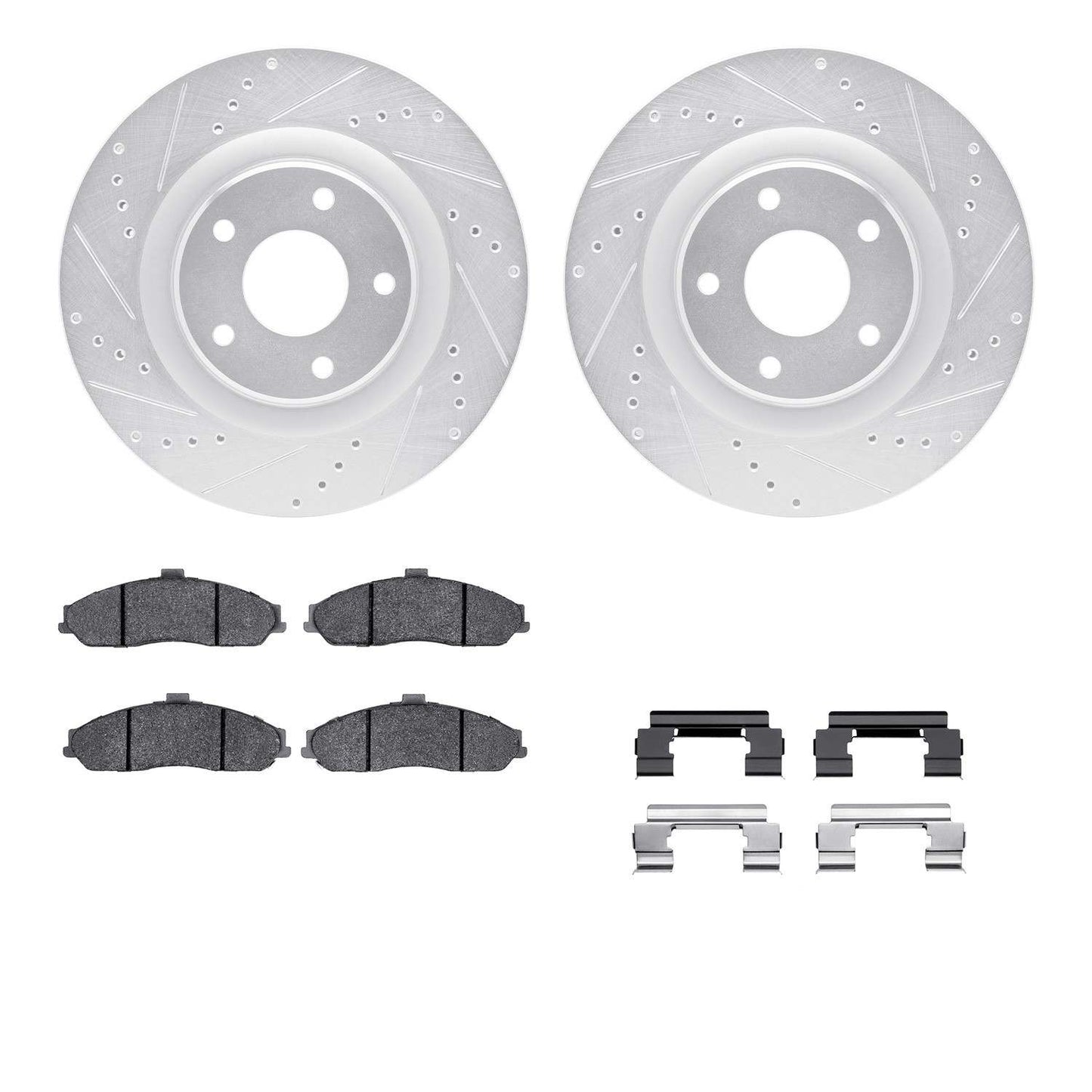 Dynamic Friction Company Disc Brake Kit 7512-46147