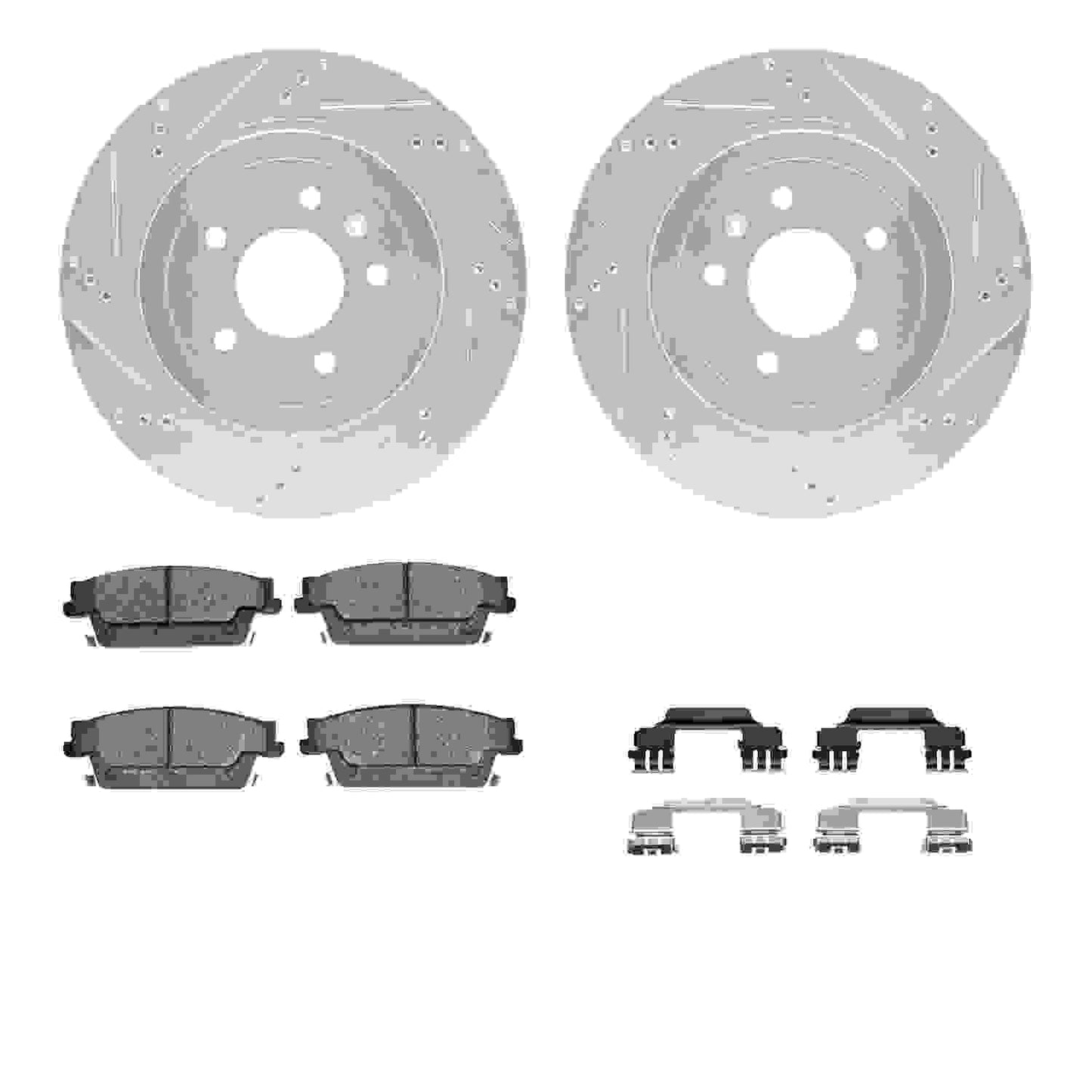 Dynamic Friction Company Disc Brake Kit 7512-46157