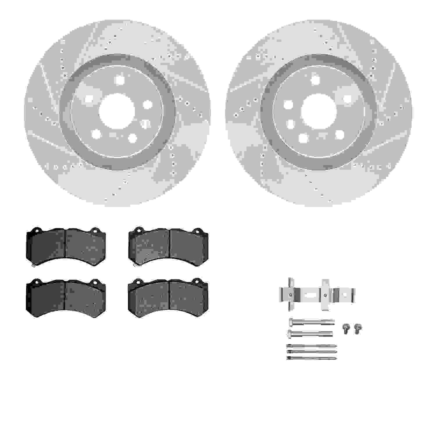 Dynamic Friction Company Disc Brake Kit 7512-46203