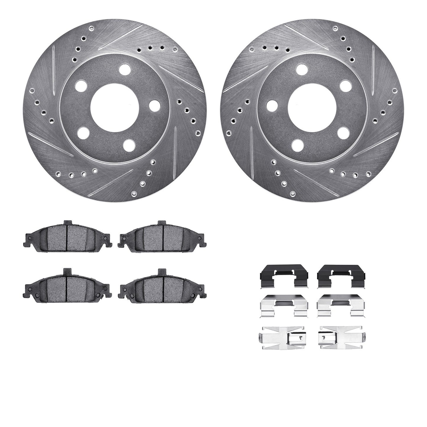 Dynamic Friction Company Disc Brake Kit 7512-47007