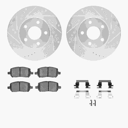 Dynamic Friction Company Disc Brake Kit 7512-47017