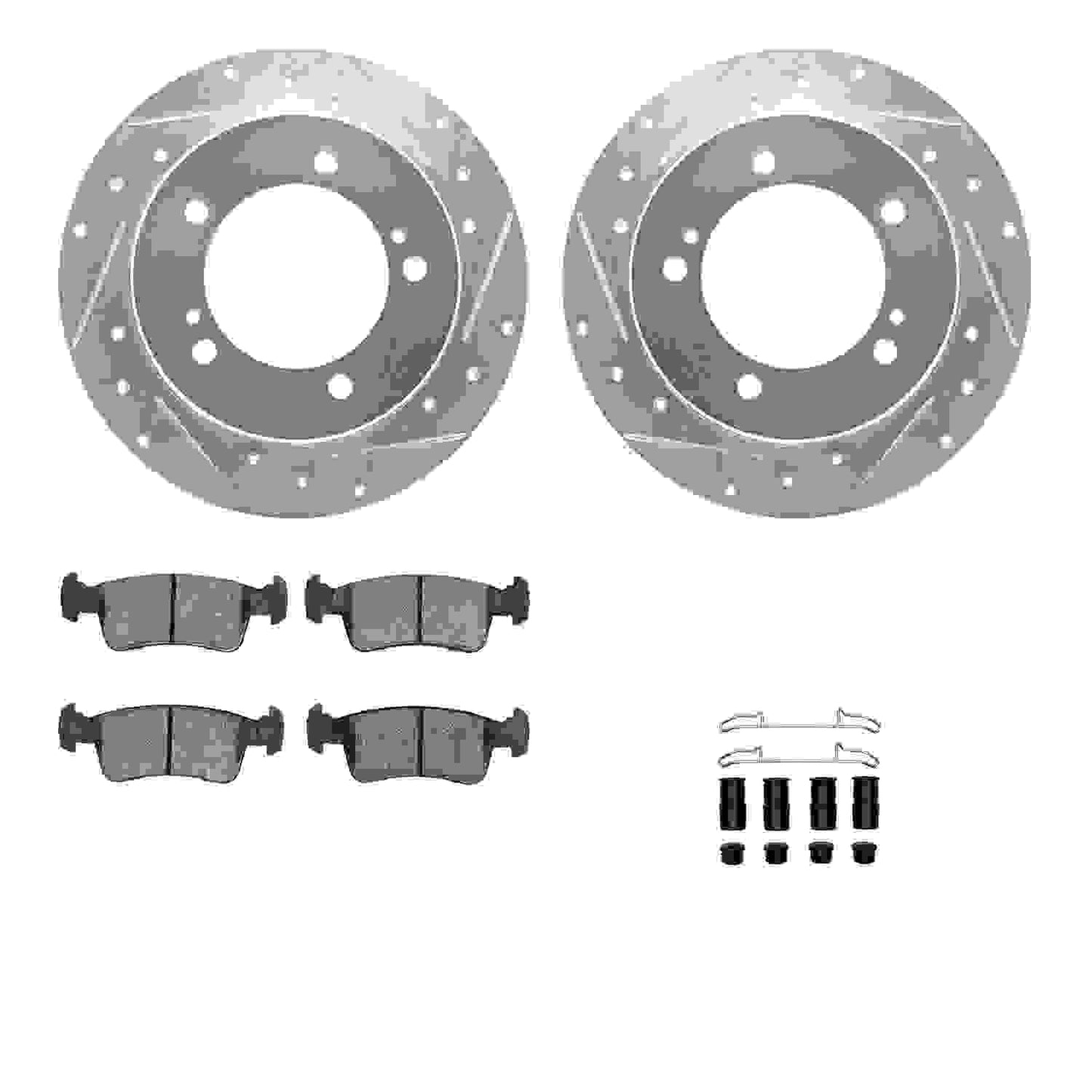 Dynamic Friction Company Disc Brake Kit 7512-47026
