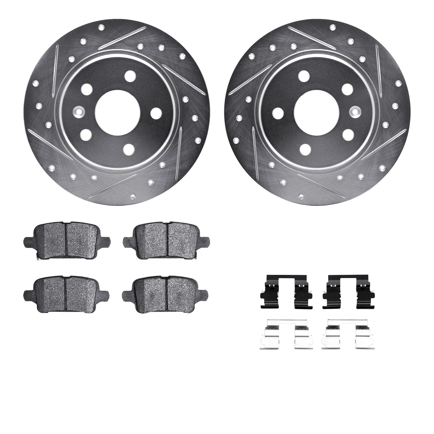 Dynamic Friction Company Disc Brake Kit 7512-47033