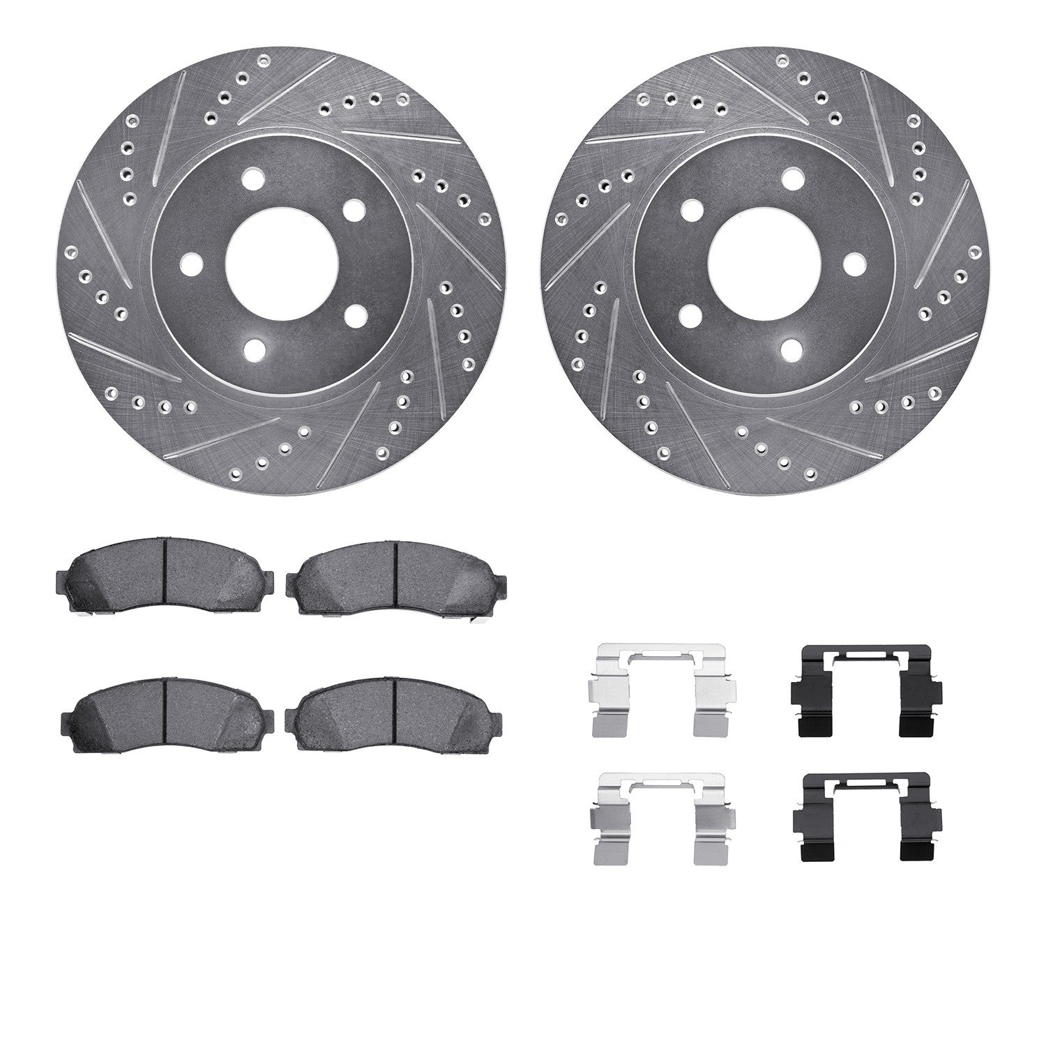 Dynamic Friction Company Disc Brake Kit 7512-47046