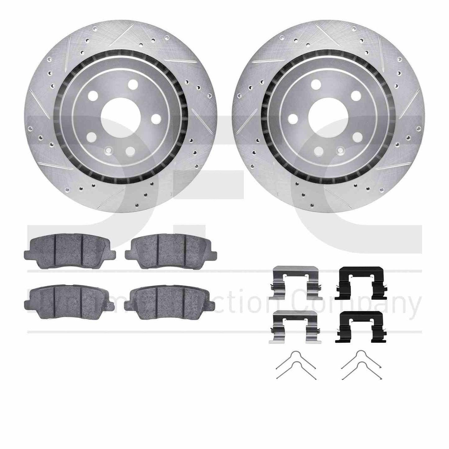 Dynamic Friction Company Disc Brake Kit 7512-47048