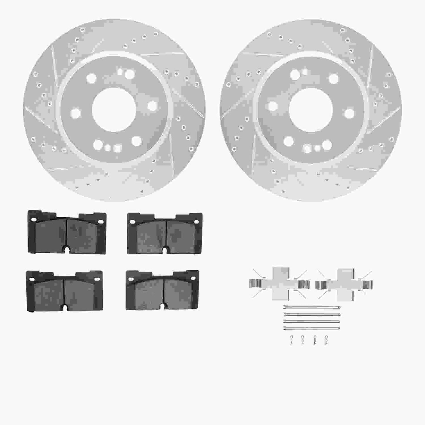 Dynamic Friction Company Disc Brake Kit 7512-47052