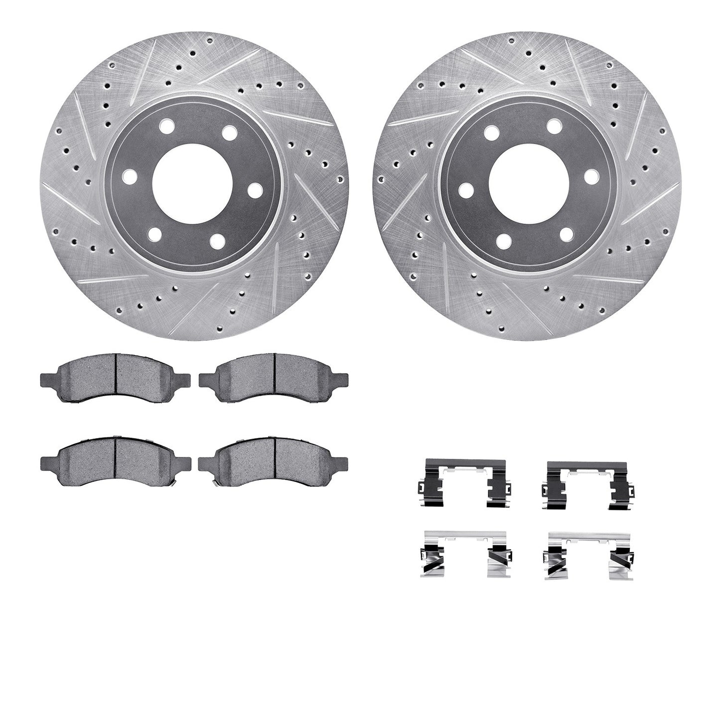 Dynamic Friction Company Disc Brake Kit 7512-47057
