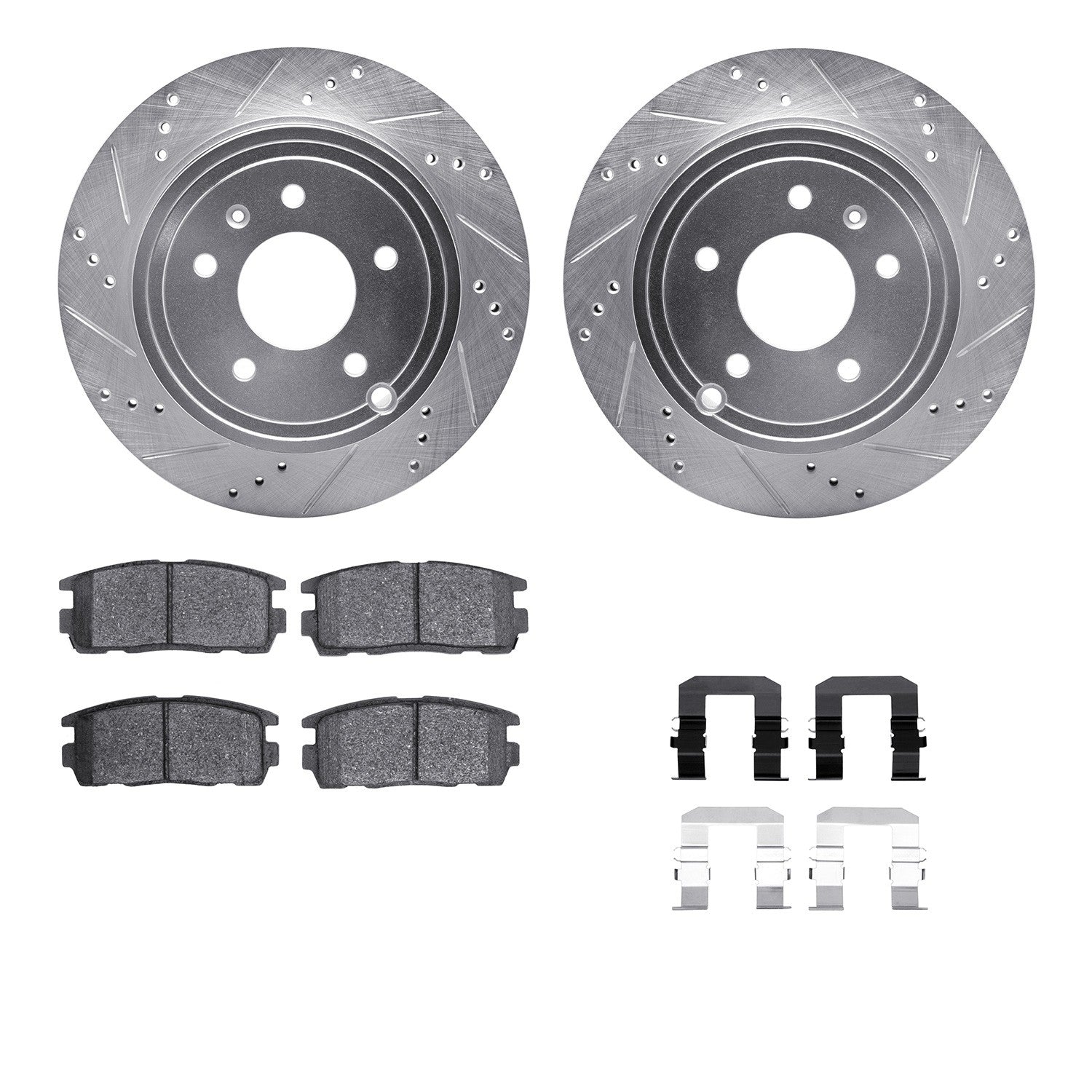 Dynamic Friction Company Disc Brake Kit 7512-47061