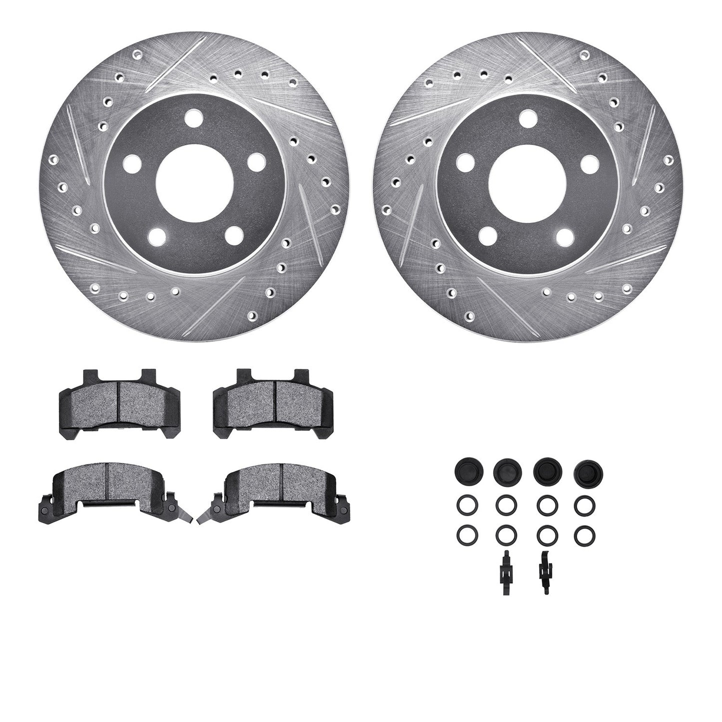 Dynamic Friction Company Disc Brake Kit 7512-47064