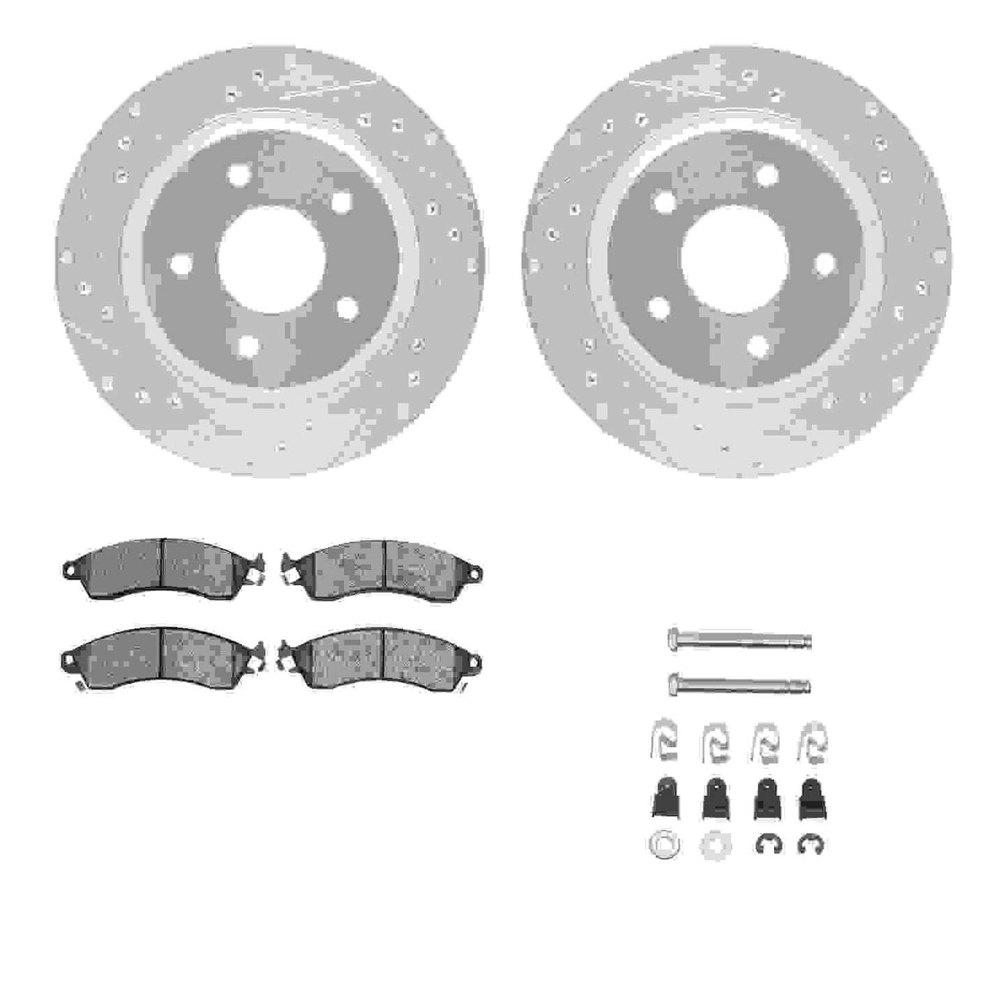 Dynamic Friction Company Disc Brake Kit 7512-47091