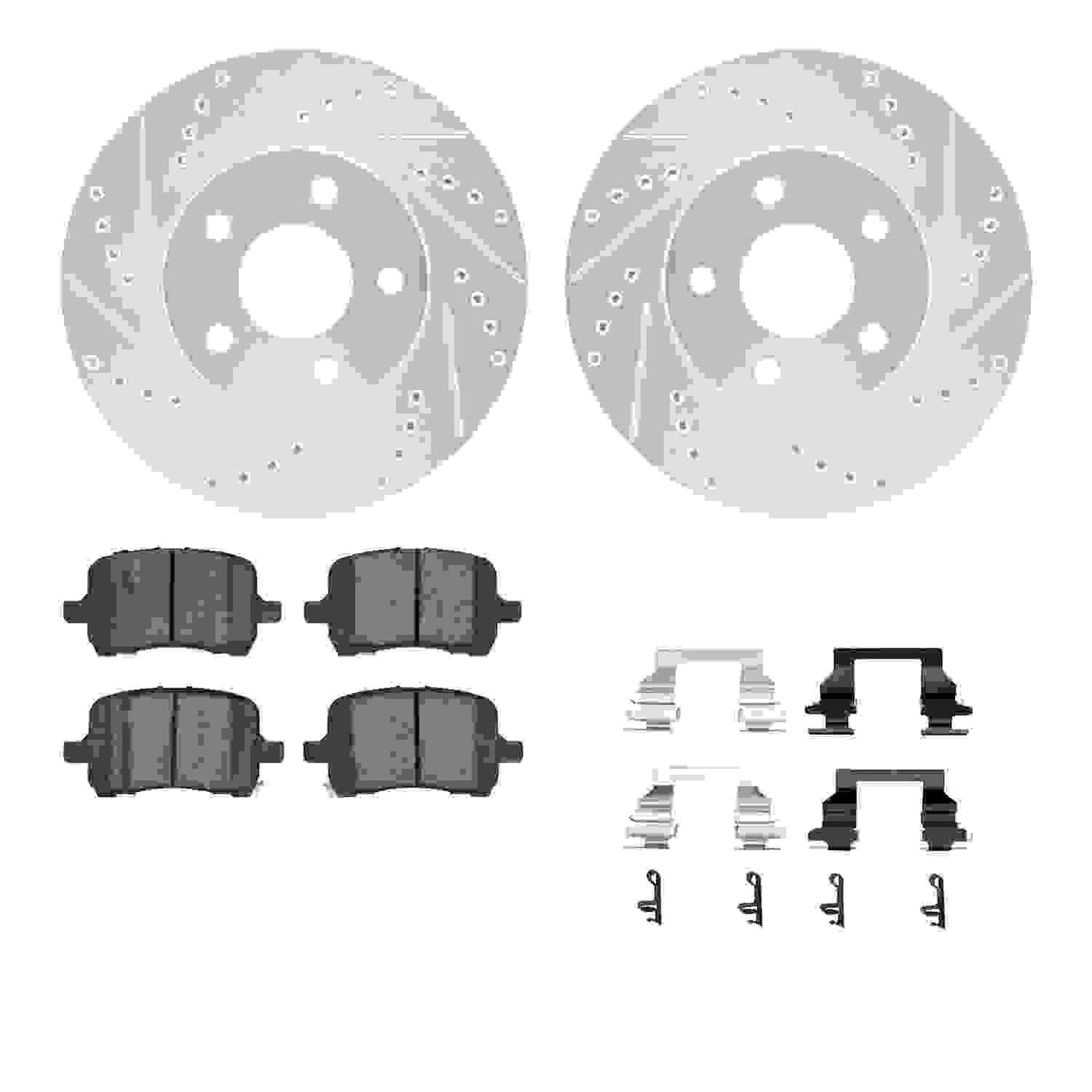 Dynamic Friction Company Disc Brake Kit 7512-47200