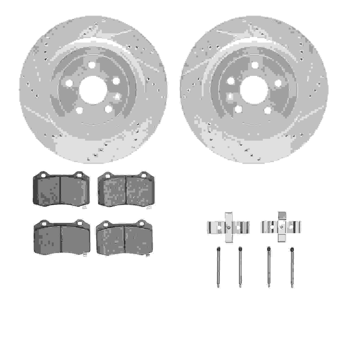 Dynamic Friction Company Disc Brake Kit 7512-47217