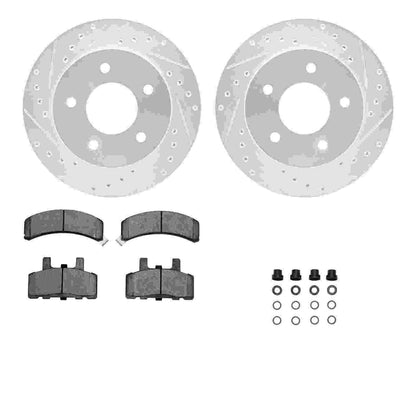 Dynamic Friction Company Disc Brake Kit 7512-48005