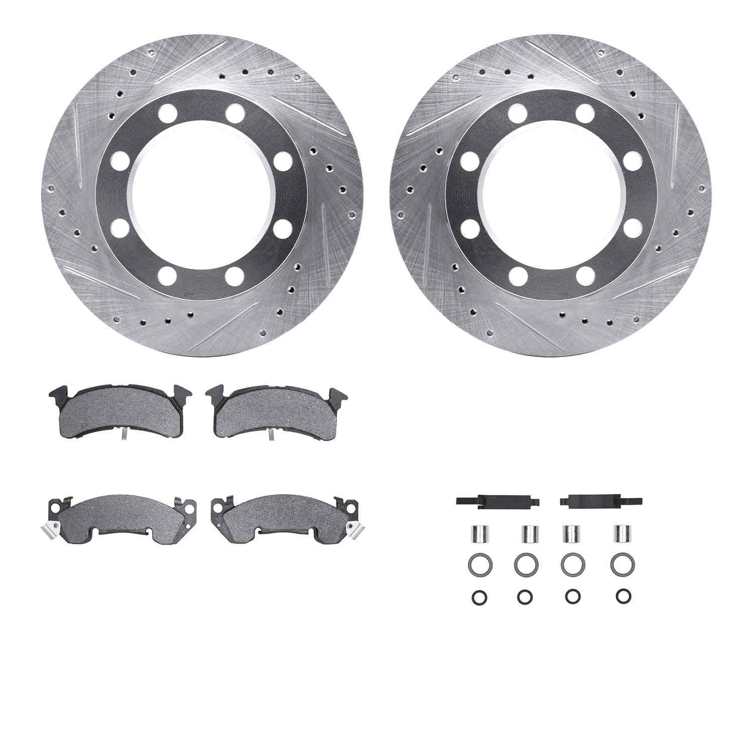 Dynamic Friction Company Disc Brake Kit 7512-48012