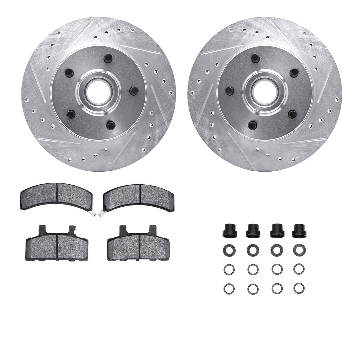 Dynamic Friction Company Disc Brake Kit 7512-48018