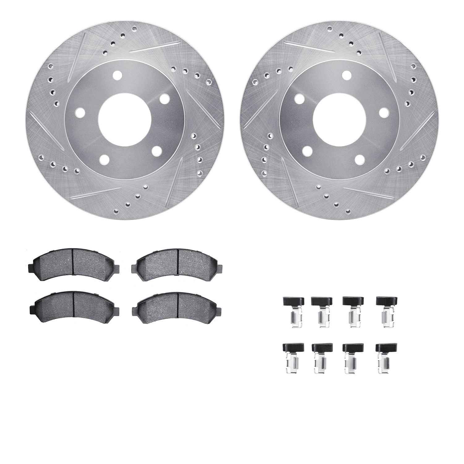 Dynamic Friction Company Disc Brake Kit 7512-48033