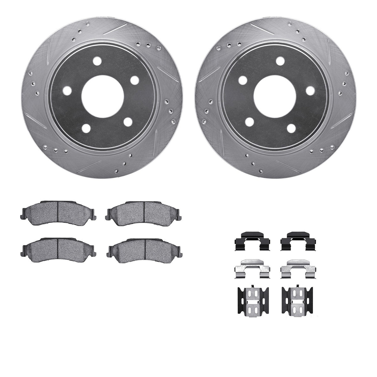 Dynamic Friction Company Disc Brake Kit 7512-48034