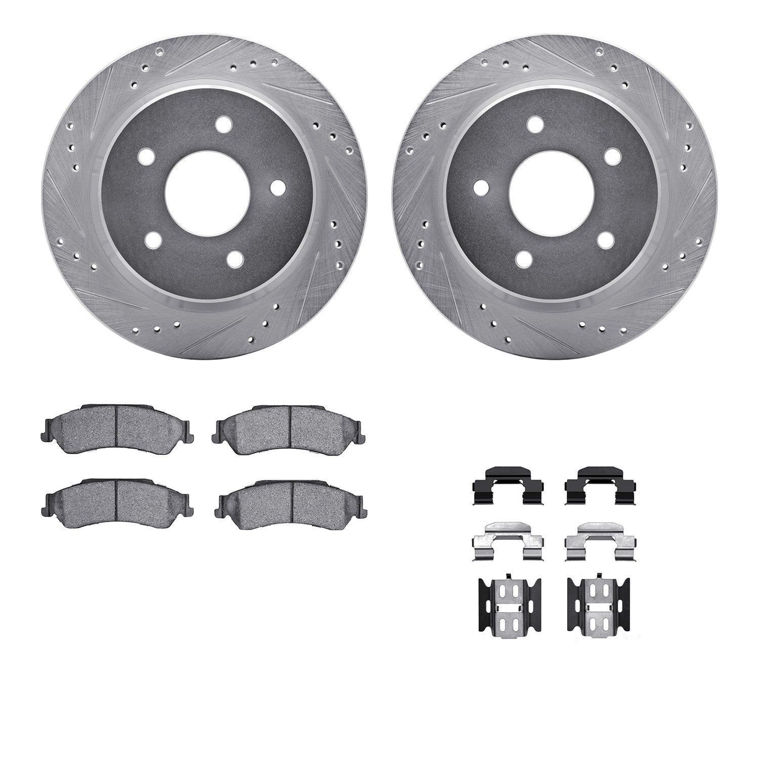 Dynamic Friction Company Disc Brake Kit 7512-48035