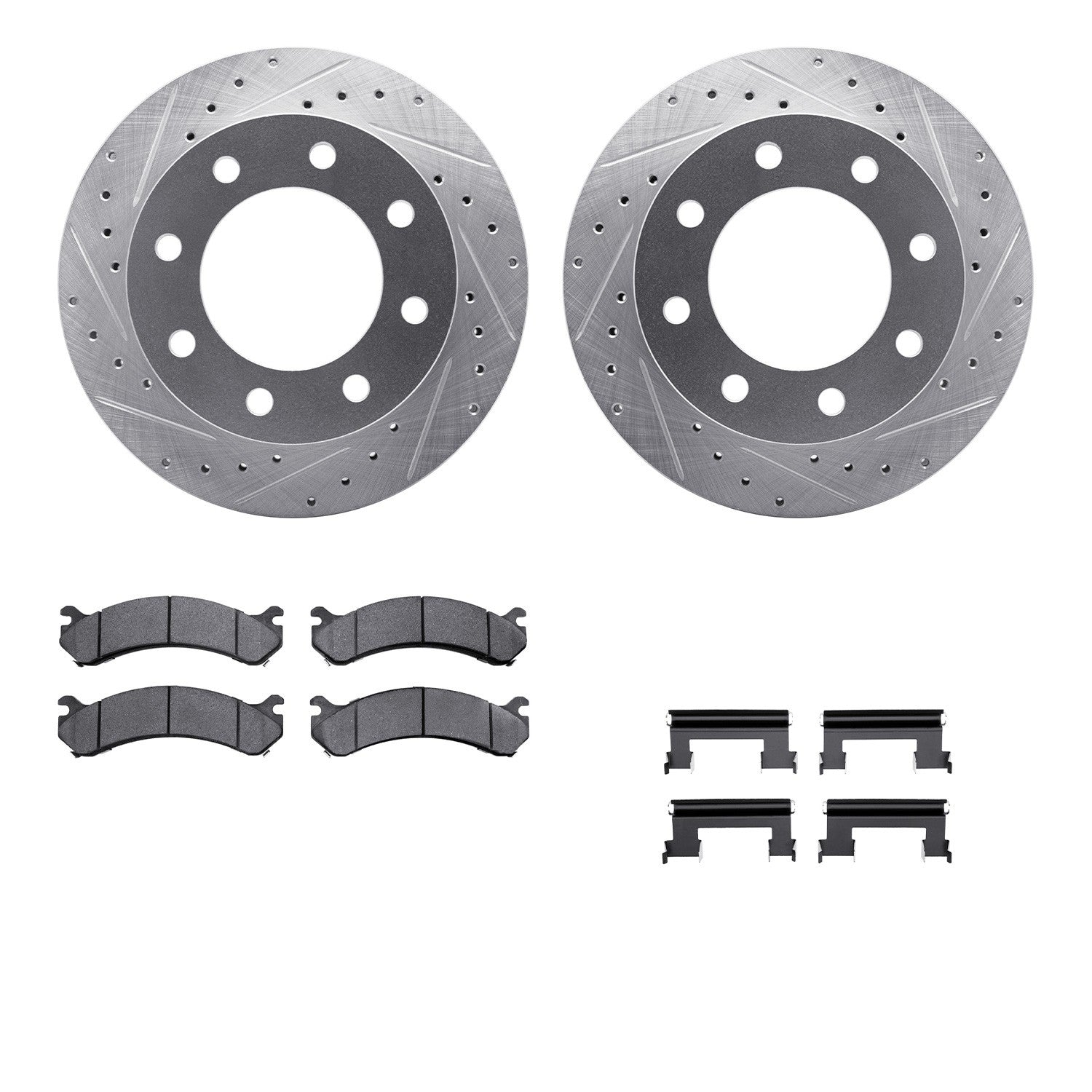 Dynamic Friction Company Disc Brake Kit 7512-48036