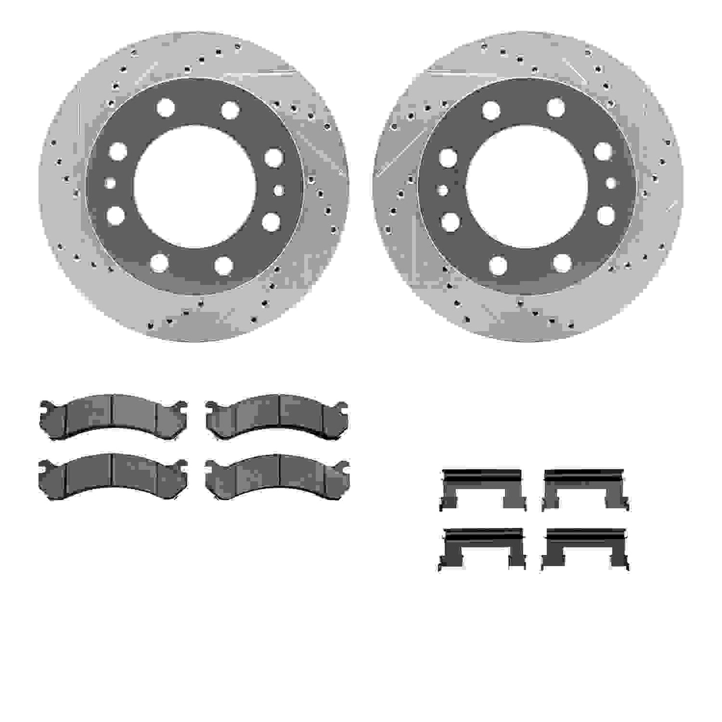 Dynamic Friction Company Disc Brake Kit 7512-48037