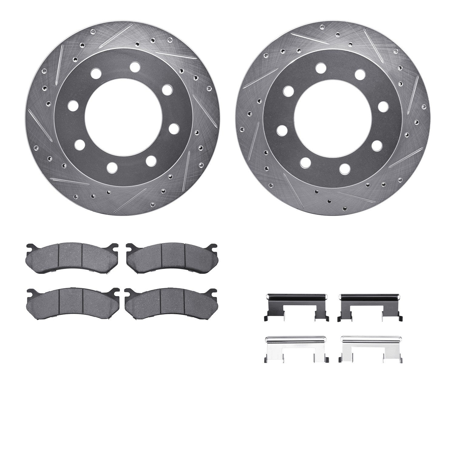 Dynamic Friction Company Disc Brake Kit 7512-48040