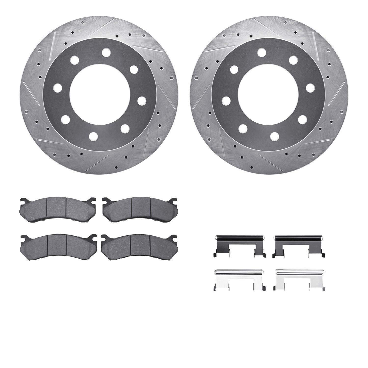 Dynamic Friction Company Disc Brake Kit 7512-48041