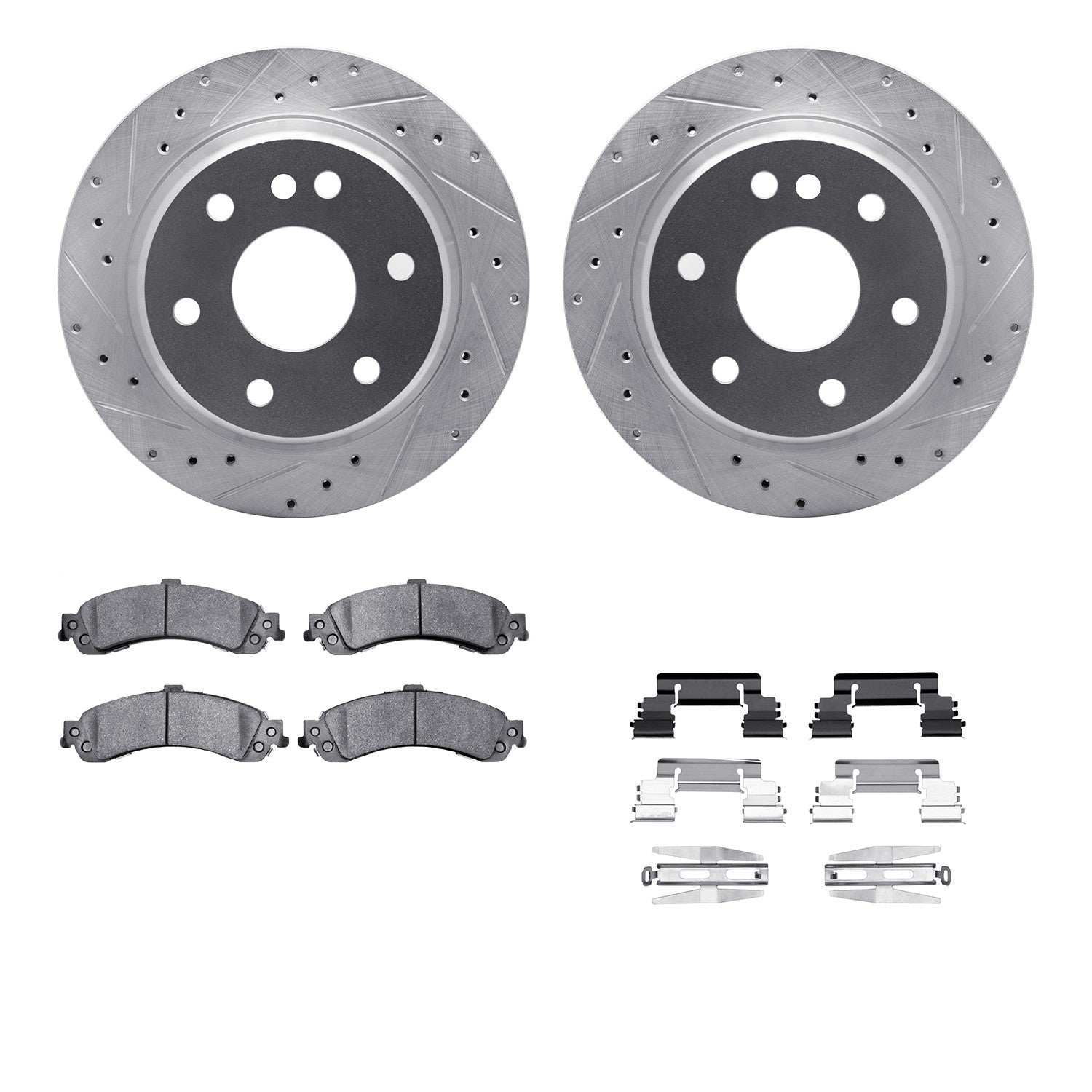 Dynamic Friction Company Disc Brake Kit 7512-48044