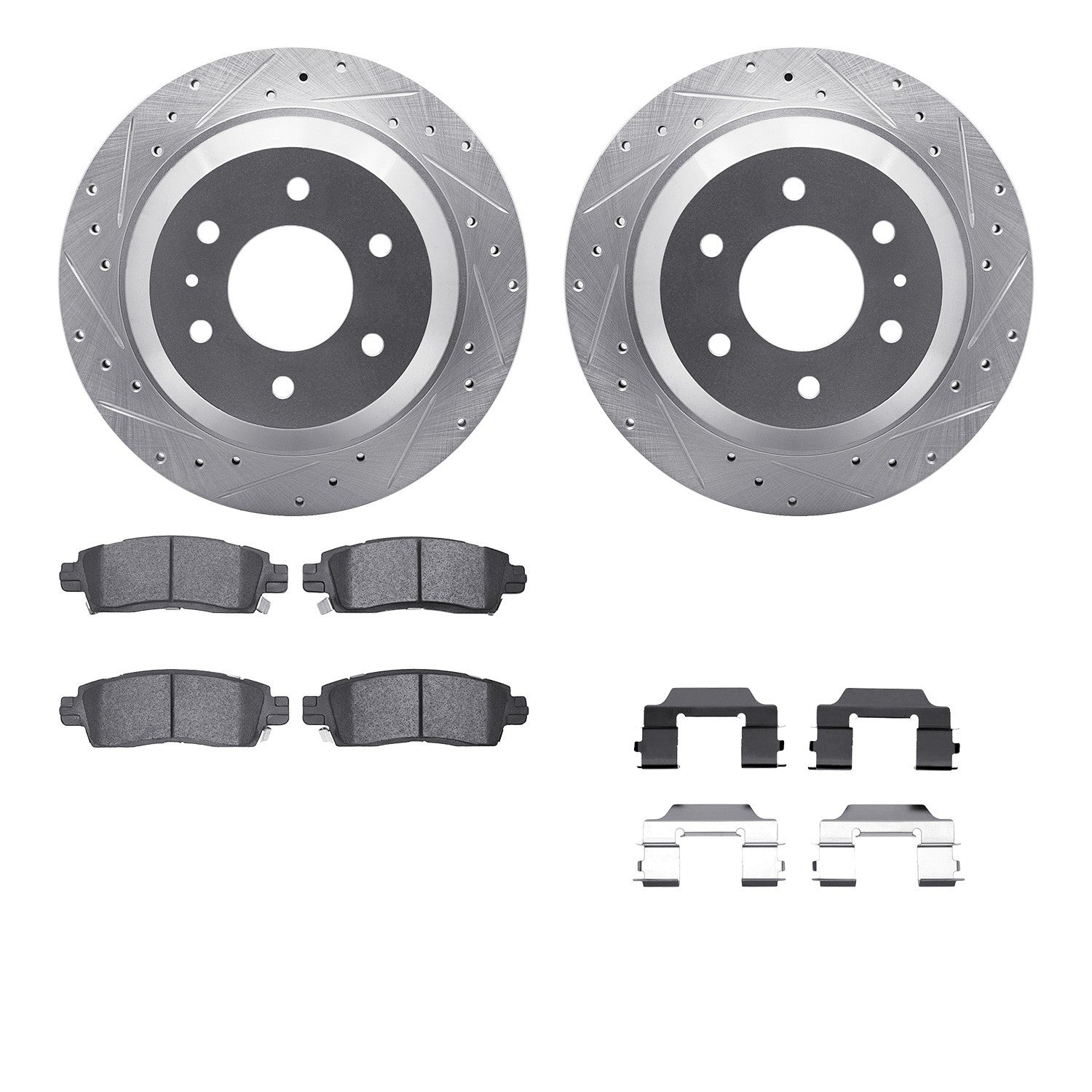 Dynamic Friction Company Disc Brake Kit 7512-48048