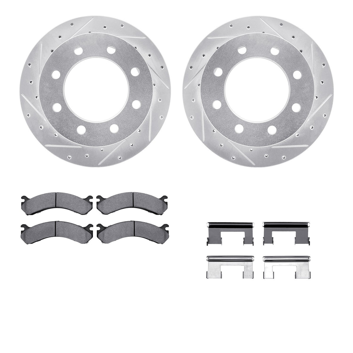 Dynamic Friction Company Disc Brake Kit 7512-48050