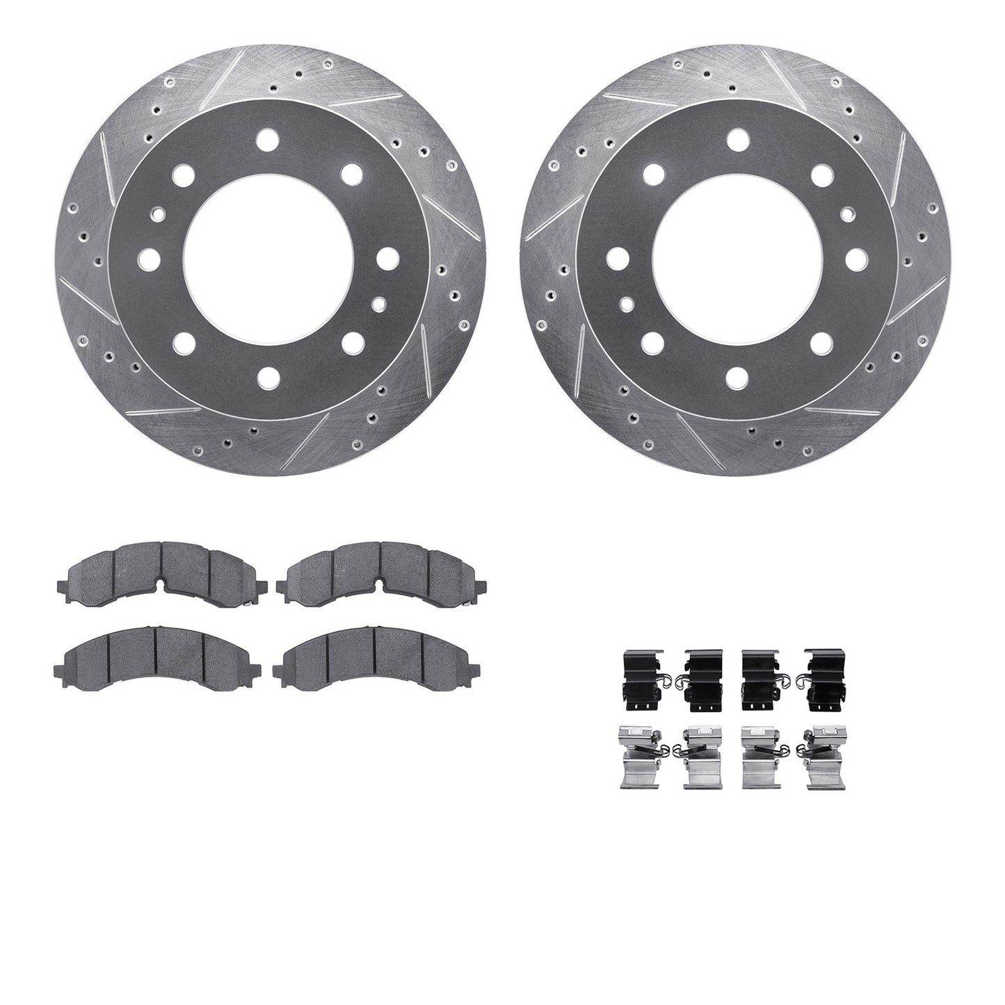 Dynamic Friction Company Disc Brake Kit 7512-48053