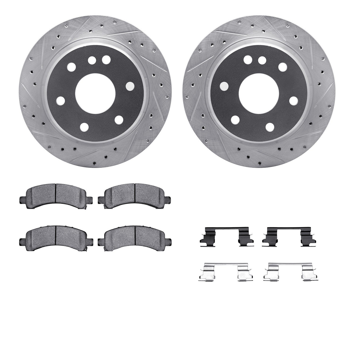 Dynamic Friction Company Disc Brake Kit 7512-48054