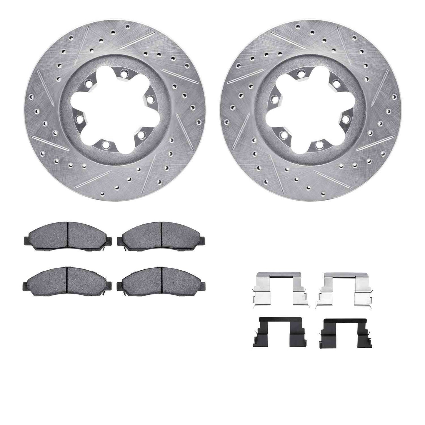 Dynamic Friction Company Disc Brake Kit 7512-48056