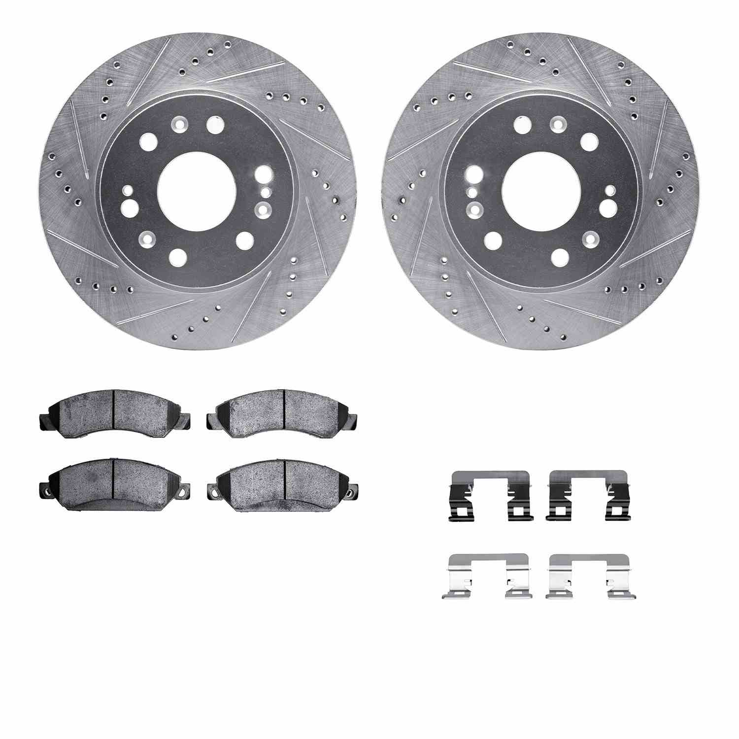 Dynamic Friction Company Disc Brake Kit 7512-48057