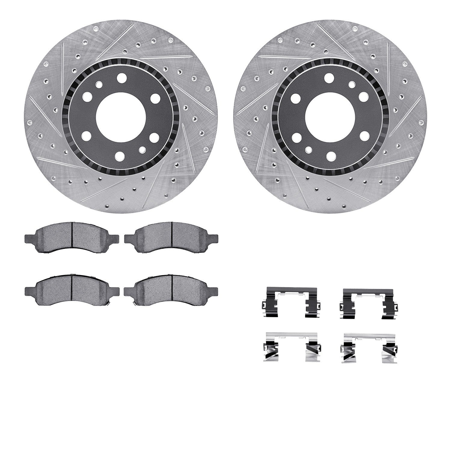 Dynamic Friction Company Disc Brake Kit 7512-48058