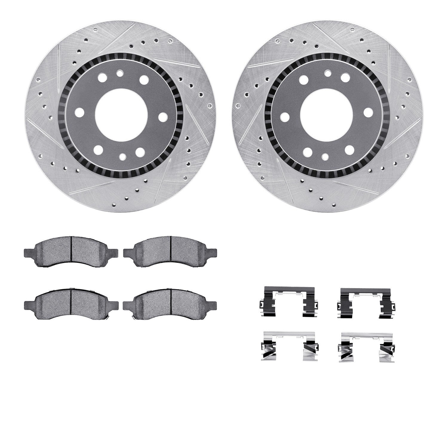 Dynamic Friction Company Disc Brake Kit 7512-48059