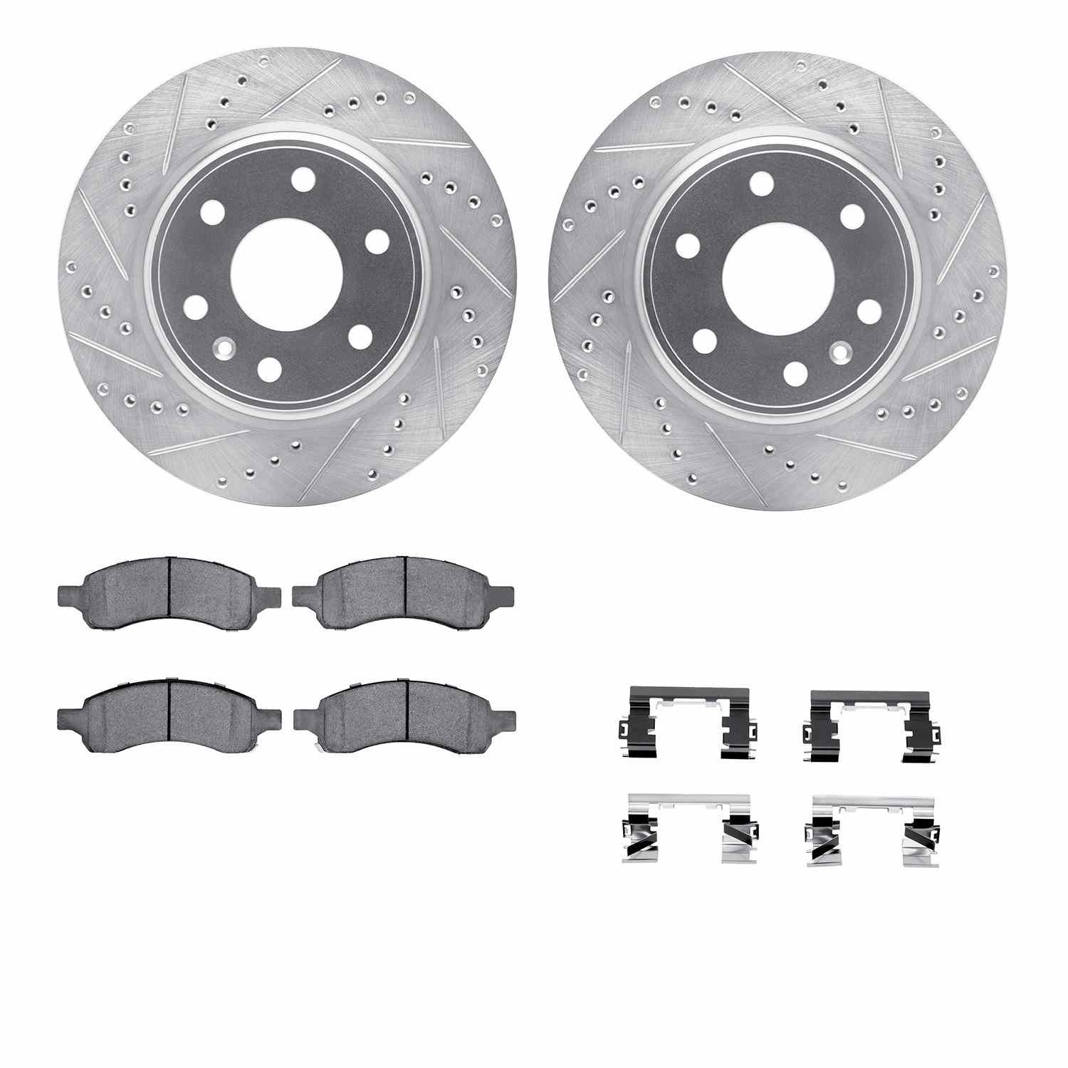 Dynamic Friction Company Disc Brake Kit 7512-48061