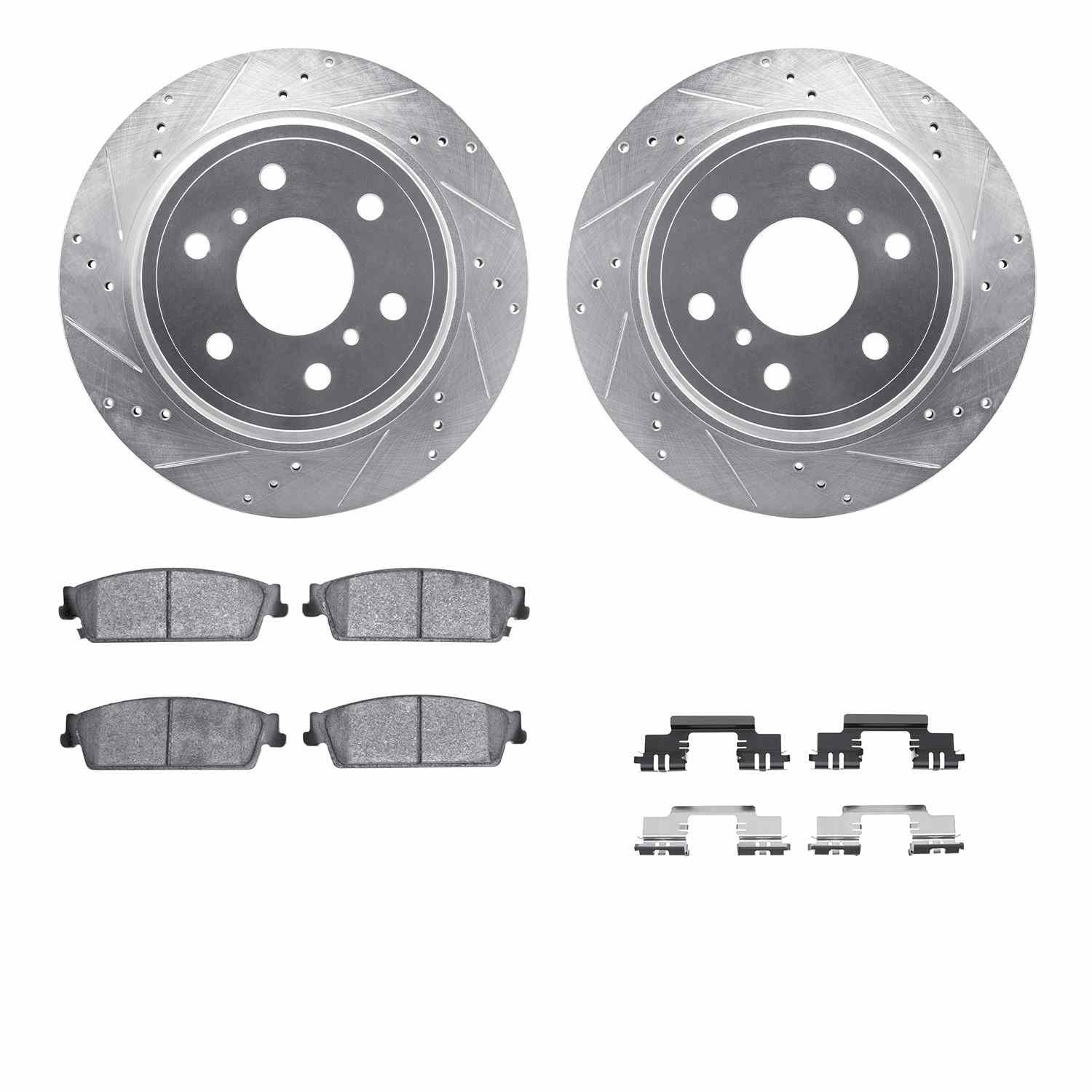 Dynamic Friction Company Disc Brake Kit 7512-48062