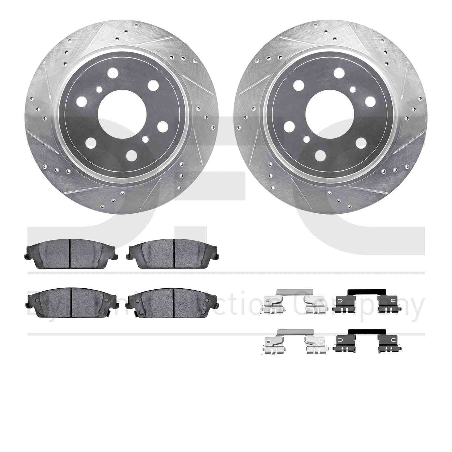 Dynamic Friction Company Disc Brake Kit 7512-48063