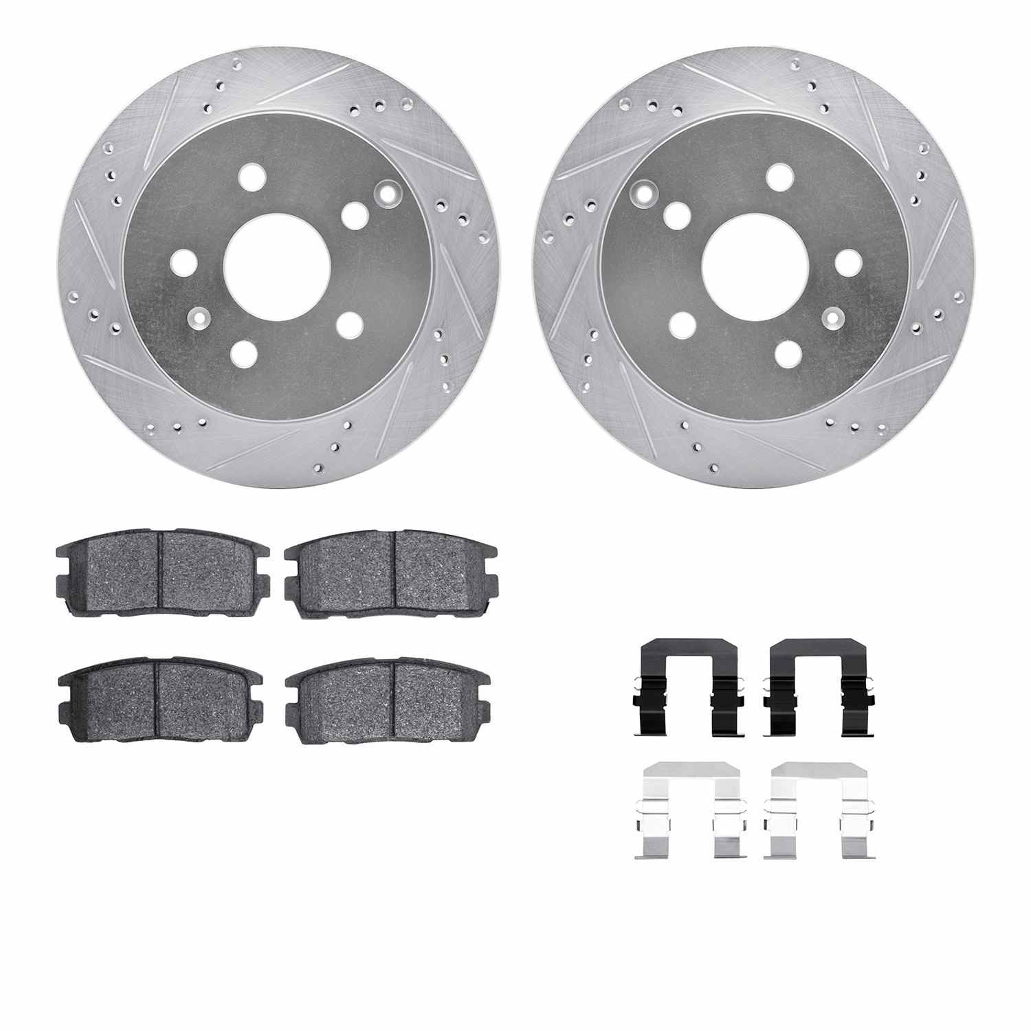 Dynamic Friction Company Disc Brake Kit 7512-48064