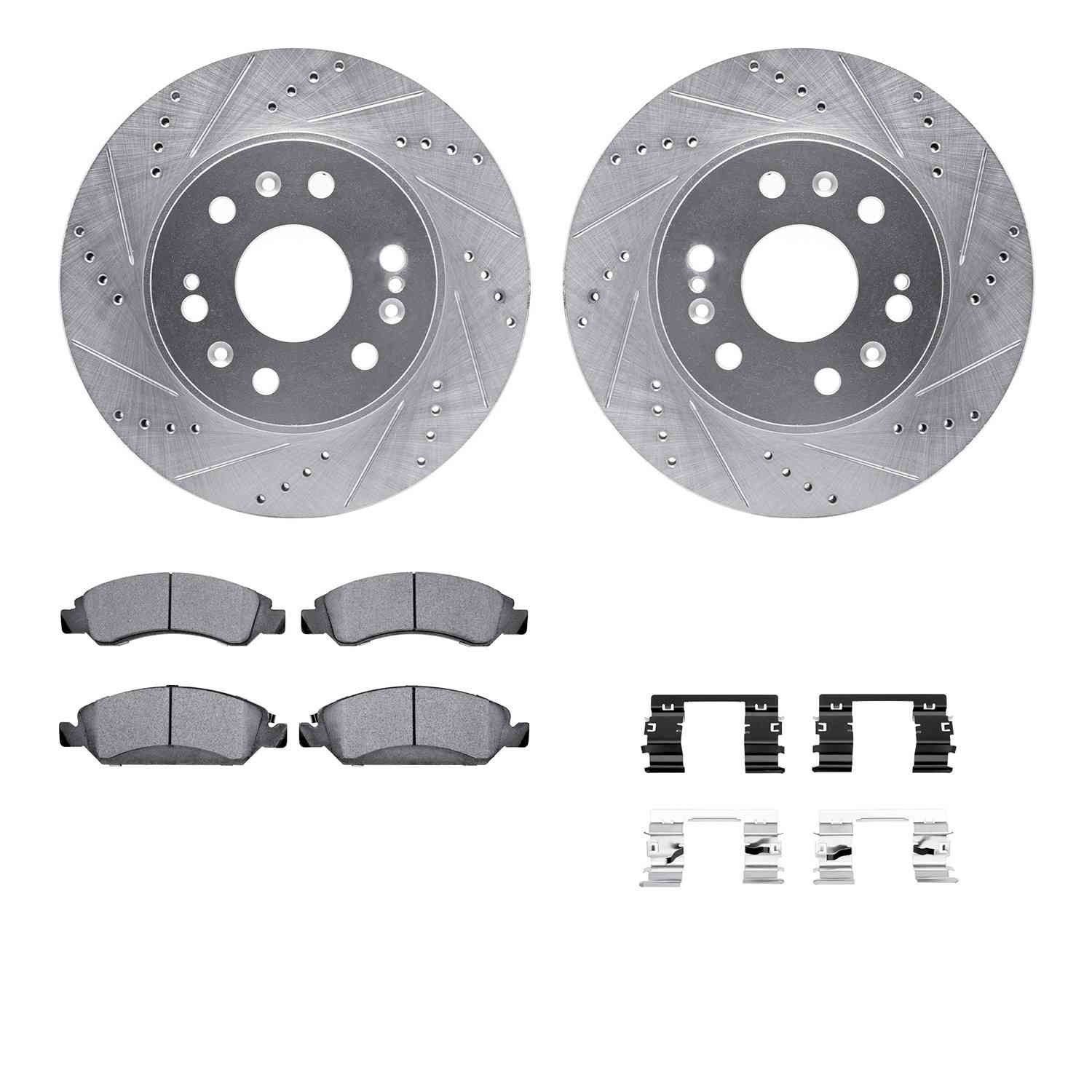 Dynamic Friction Company Disc Brake Kit 7512-48065