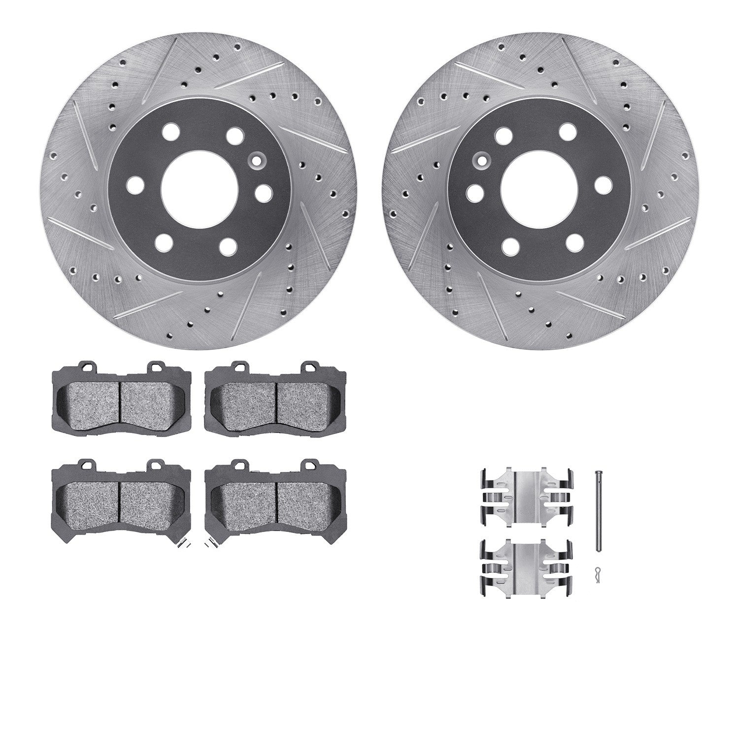 Dynamic Friction Company Disc Brake Kit 7512-48071