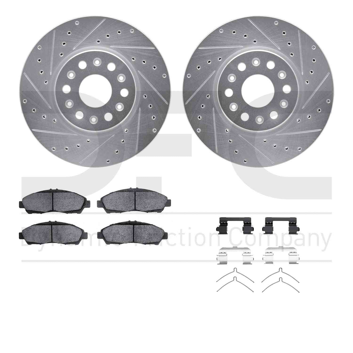 Dynamic Friction Company Disc Brake Kit 7512-48073