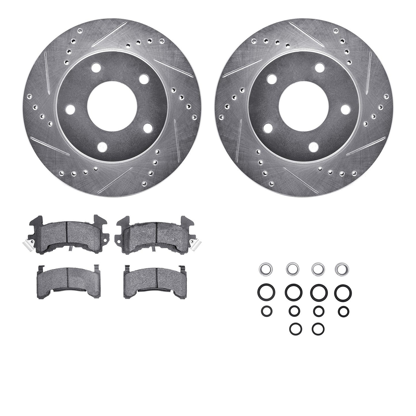 Dynamic Friction Company Disc Brake Kit 7512-48102