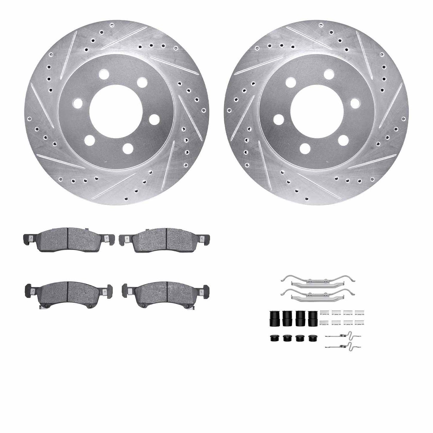 Dynamic Friction Company Disc Brake Kit 7512-48126