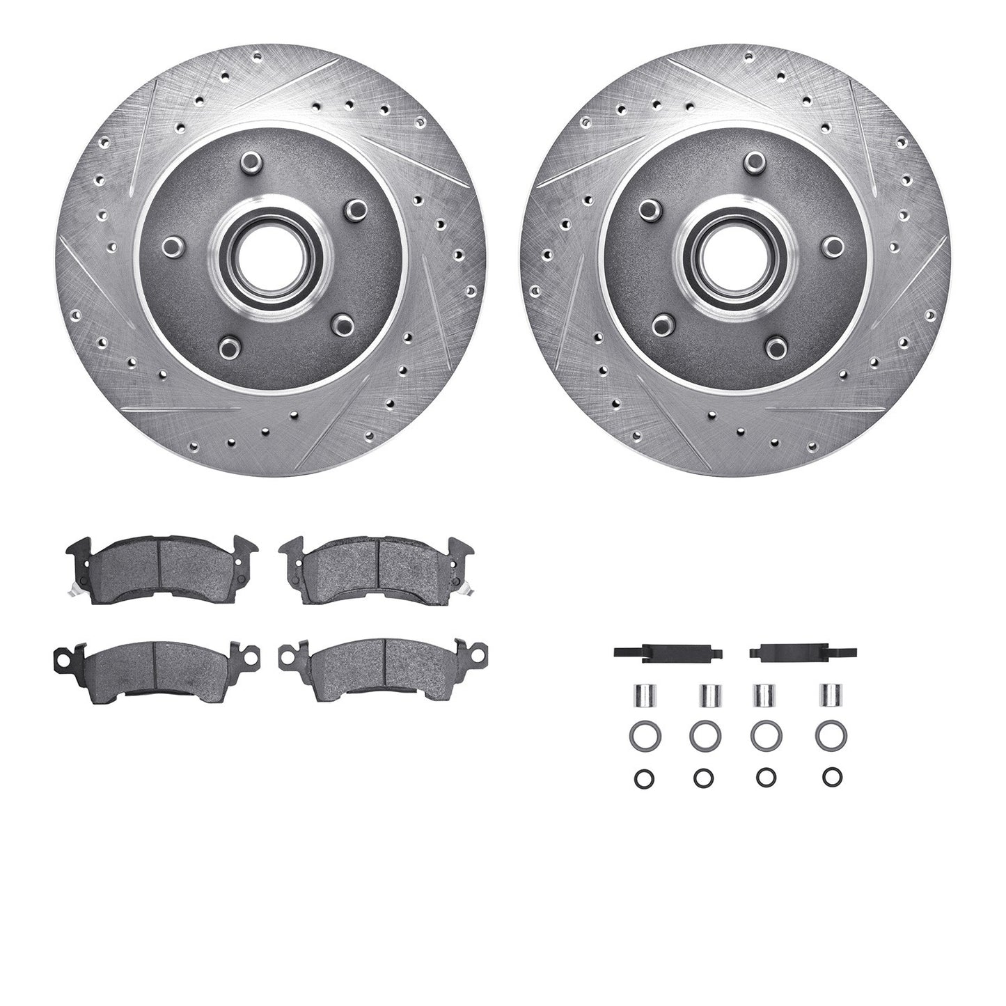 Dynamic Friction Company Disc Brake Kit 7512-48147